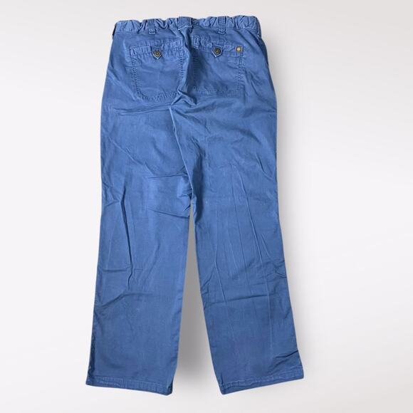 The Territory Ahead Mission Comfort Flat Front‎ Chino Pants Mens Size 32/30 Blue - Picture 1 of 11